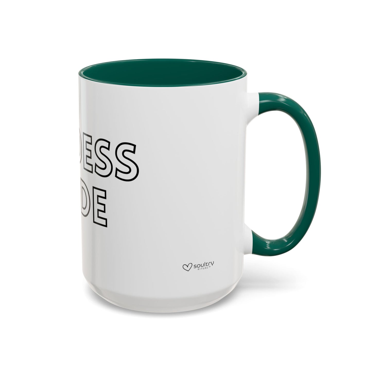 Goddess Mode Colorful Coffee Mug, Motivational Quote Mug, Gift for Her, Daily Inspiration Coffee Cup, Self-Care Mug, Unique Kitchenware
