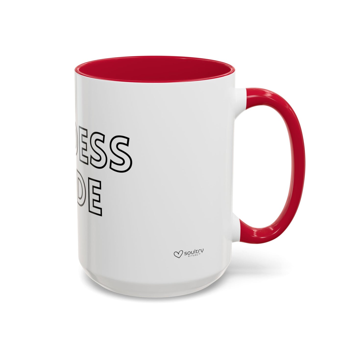 Goddess Mode Colorful Coffee Mug, Motivational Quote Mug, Gift for Her, Daily Inspiration Coffee Cup, Self-Care Mug, Unique Kitchenware
