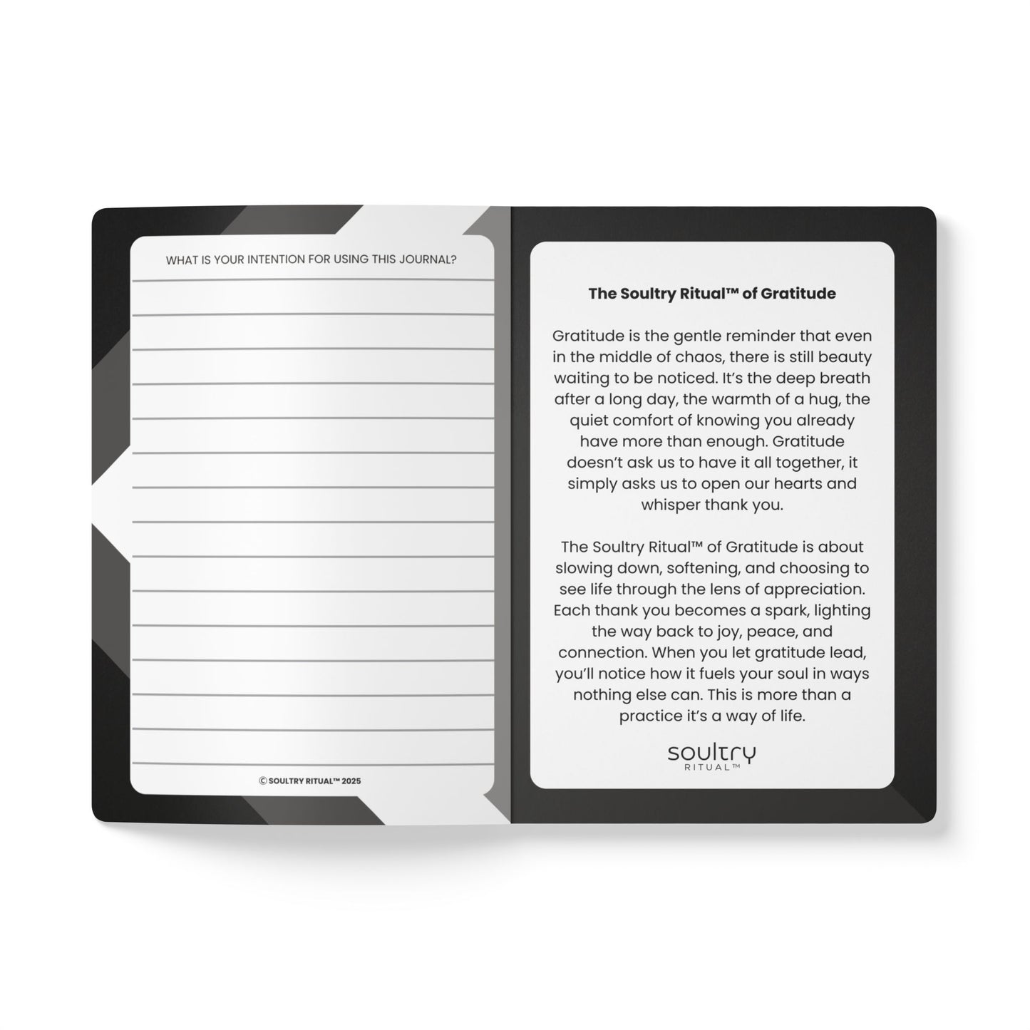 Gratitude Journal - Reflective Writing, Self-Care, Inspirational Quotes, Daily Motivation, Mindfulness Practice