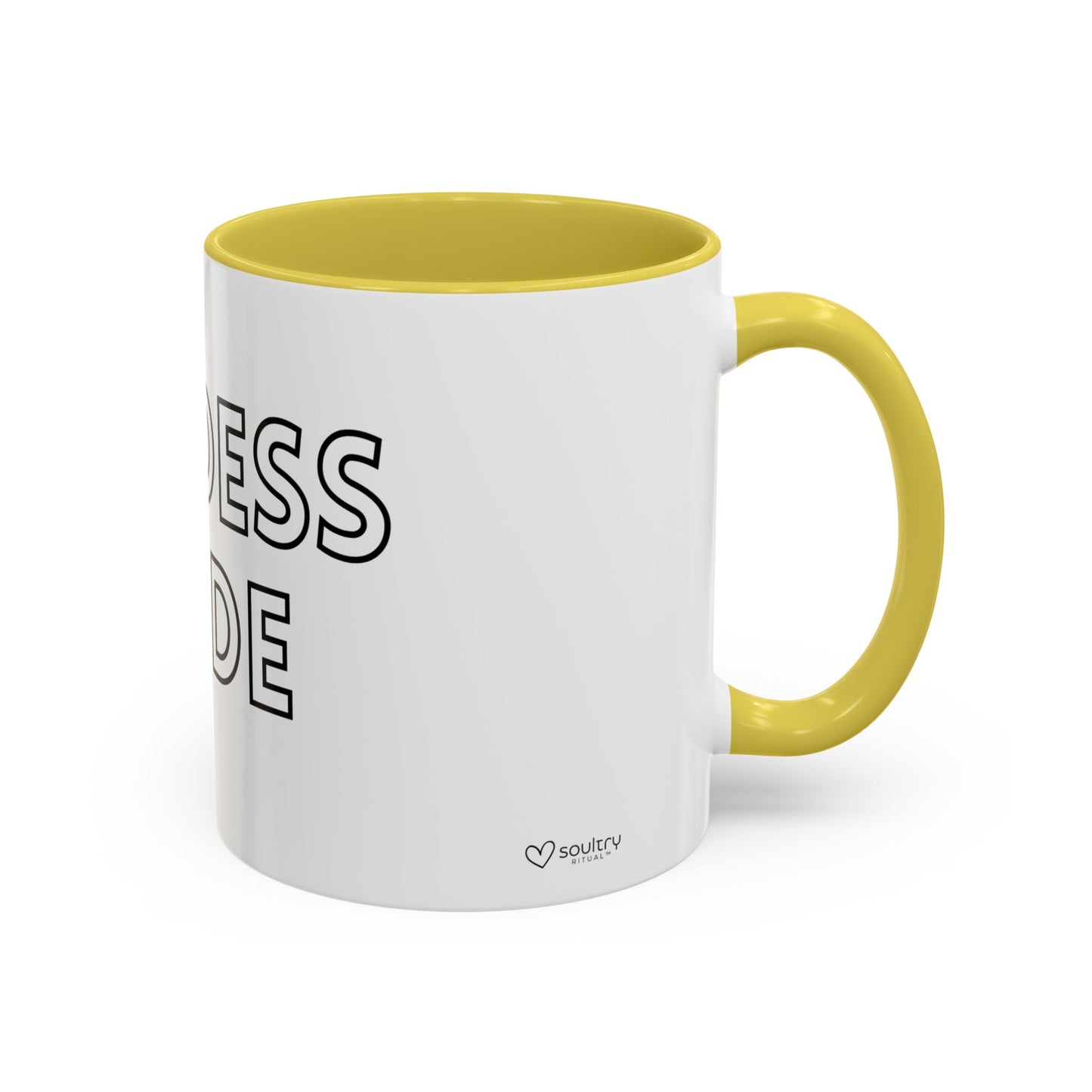 Goddess Mode Colorful Coffee Mug, Motivational Quote Mug, Gift for Her, Daily Inspiration Coffee Cup, Self-Care Mug, Unique Kitchenware