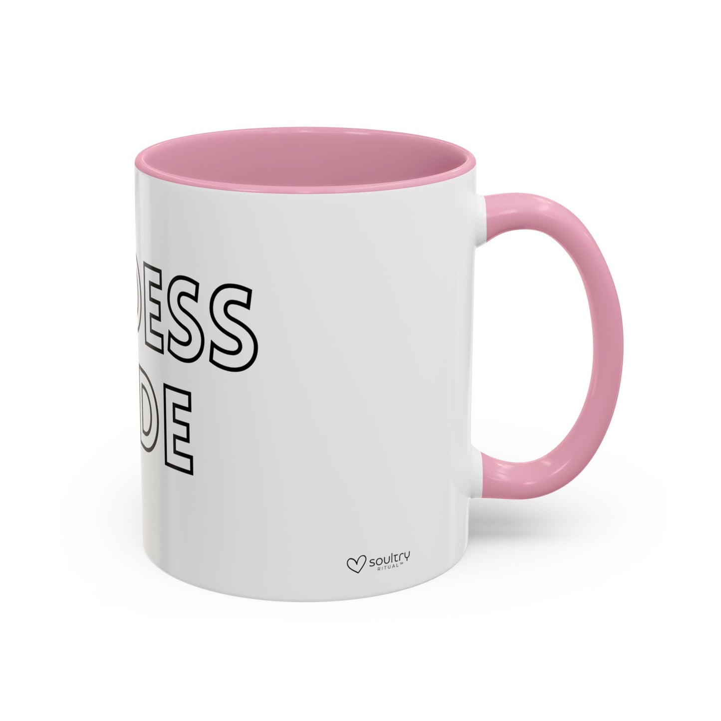 Goddess Mode Colorful Coffee Mug, Motivational Quote Mug, Gift for Her, Daily Inspiration Coffee Cup, Self-Care Mug, Unique Kitchenware