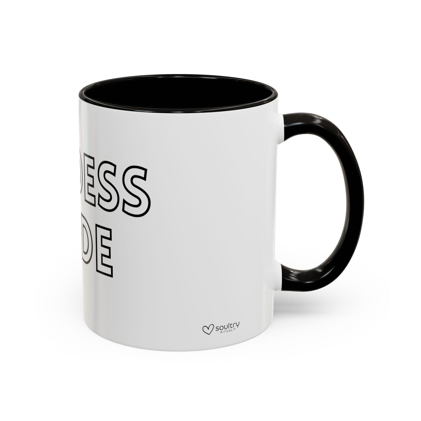 Goddess Mode Colorful Coffee Mug, Motivational Quote Mug, Gift for Her, Daily Inspiration Coffee Cup, Self-Care Mug, Unique Kitchenware