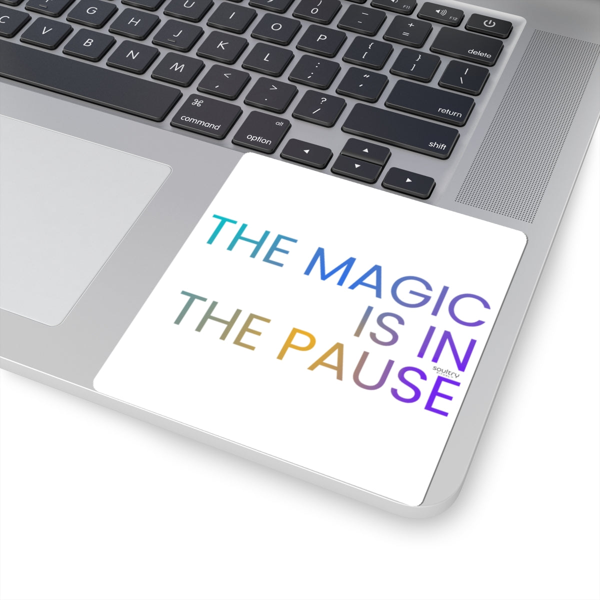 The Magic is in the Pause Kiss-Cut Stickers | Inspirational Decor, Planner Stickers, Office Supplies, Gift Ideas, Motivational Art