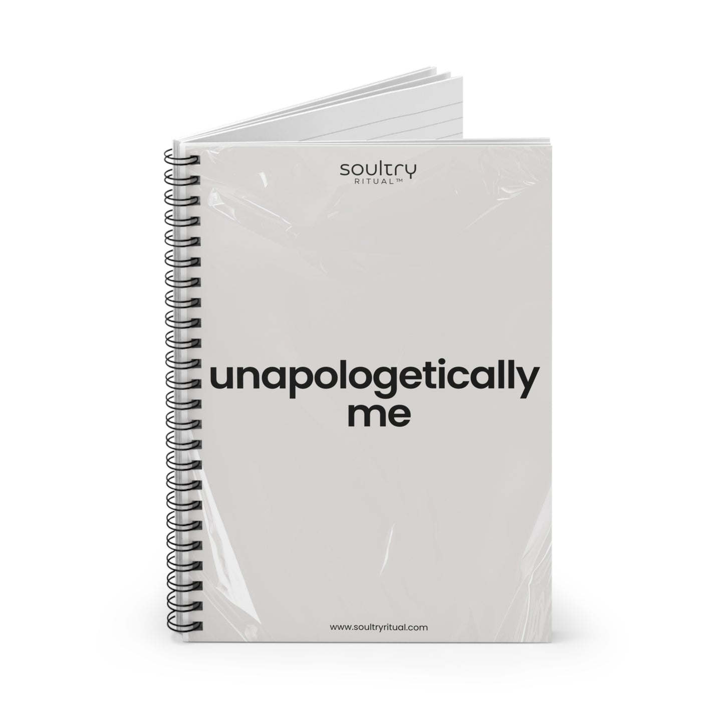 Unapologetically Me Spiral Notebook - Empowering Journal for Self-Expression, Ideal Gift for Writers, Students, and Creatives