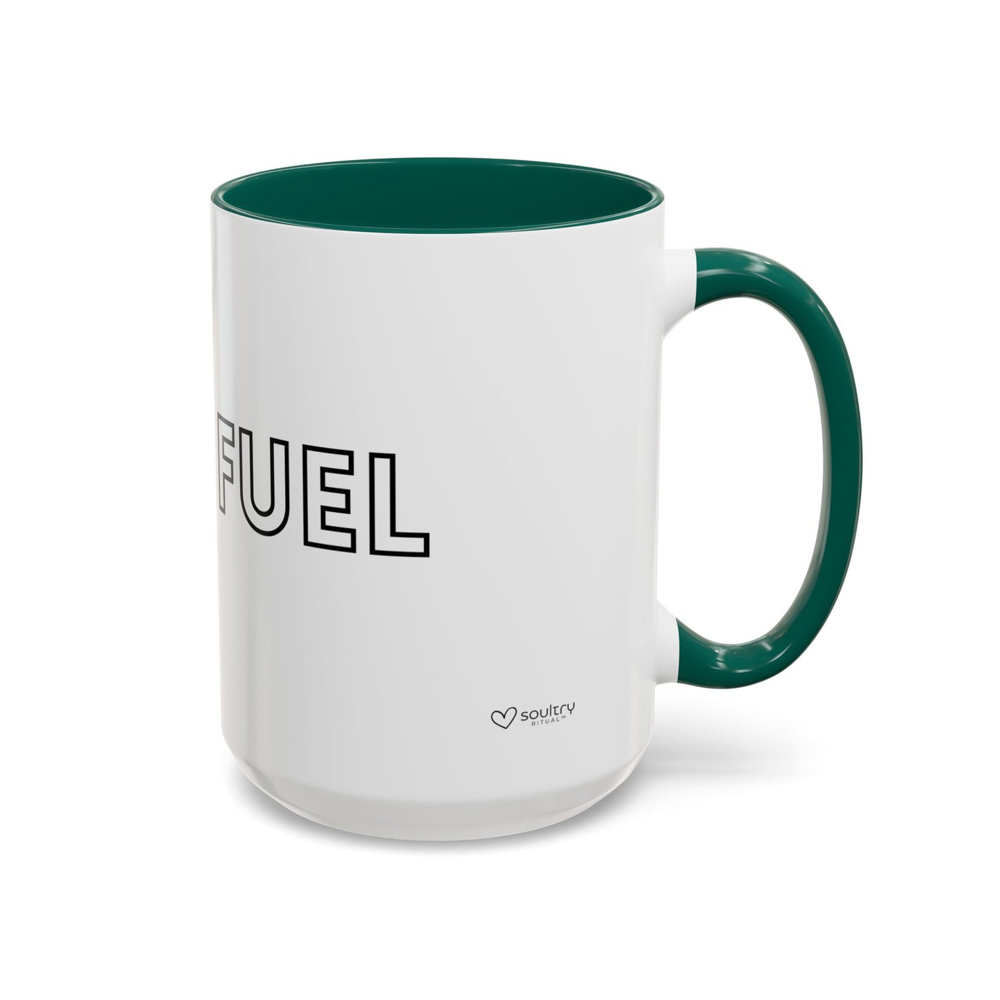 Soul Fuel Mug - Motivational Coffee Cup for Home, Office, Gift, Tea Lovers, Inspirational Drinkware