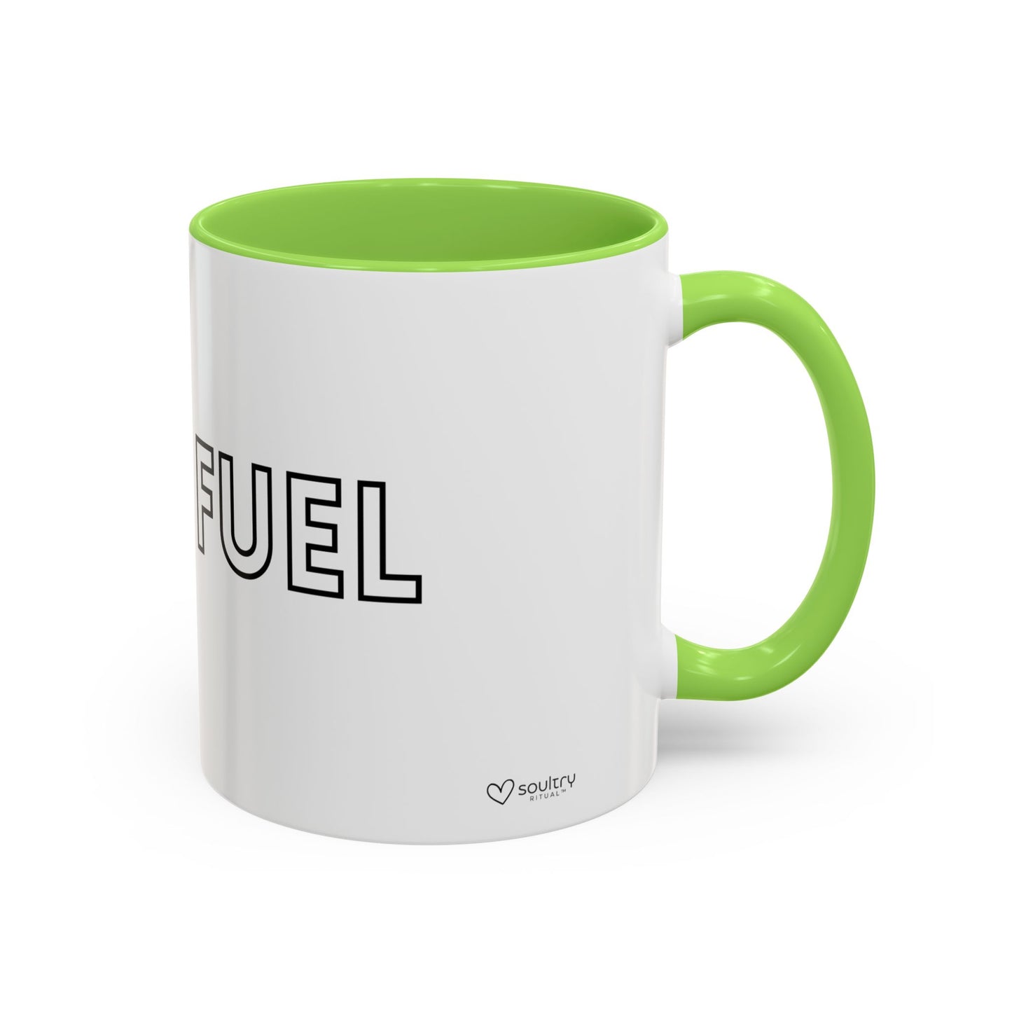 Soul Fuel Mug - Motivational Coffee Cup for Home, Office, Gift, Tea Lovers, Inspirational Drinkware
