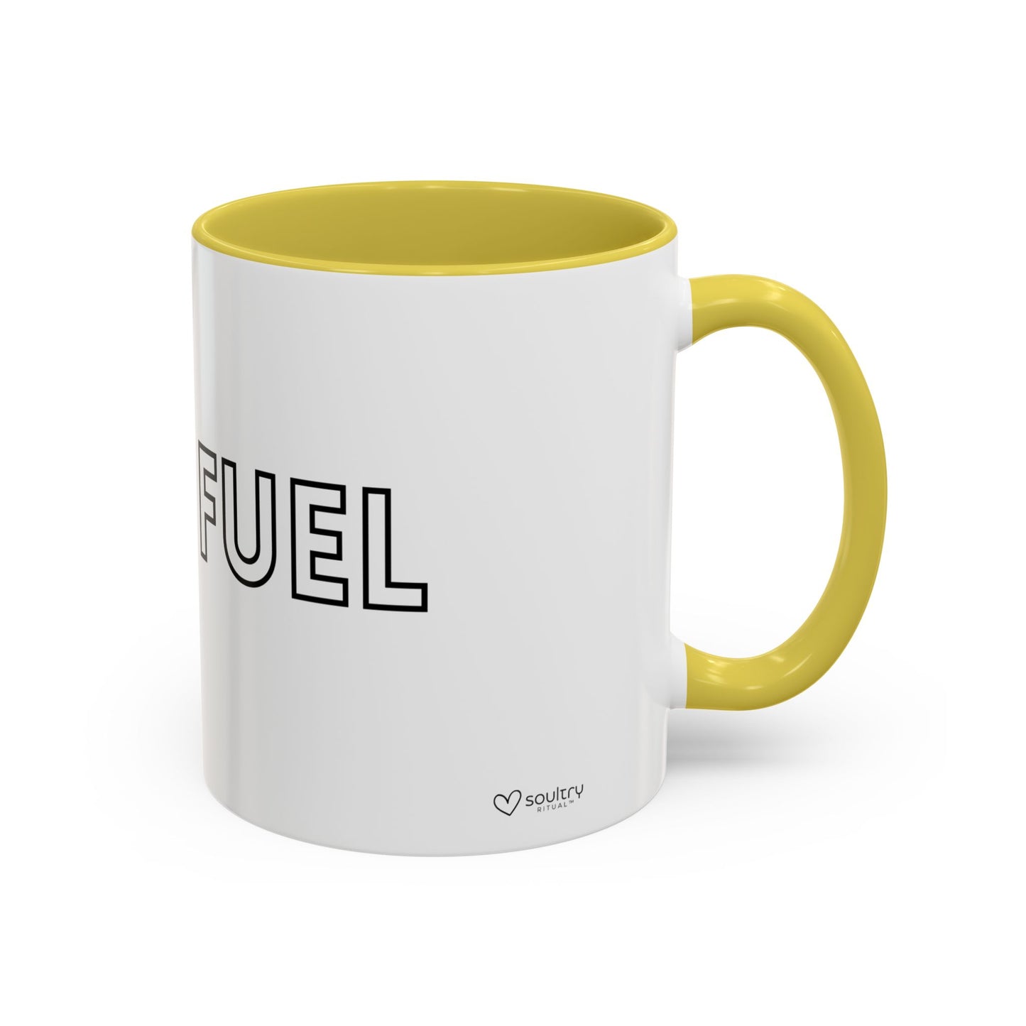 Soul Fuel Mug - Motivational Coffee Cup for Home, Office, Gift, Tea Lovers, Inspirational Drinkware