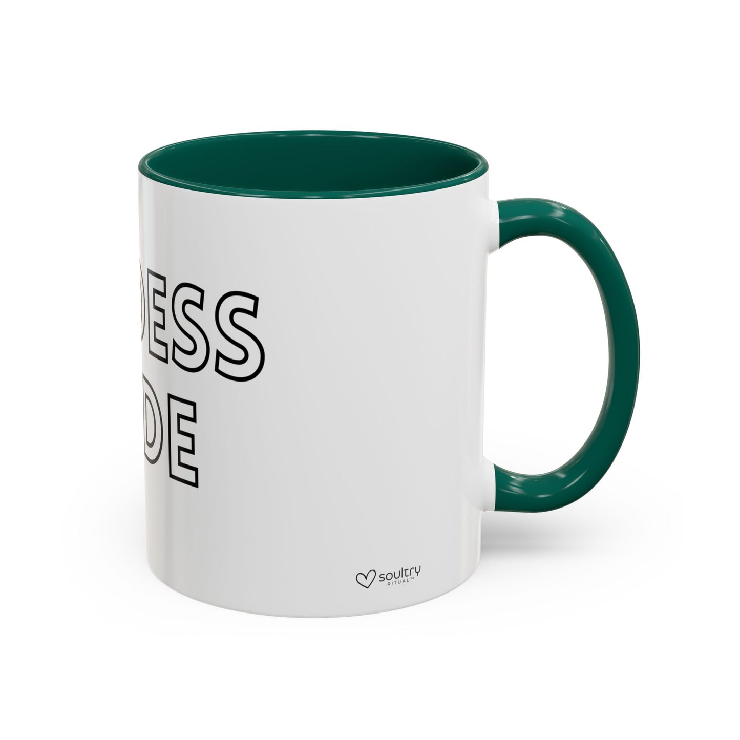 Goddess Mode Colorful Coffee Mug, Motivational Quote Mug, Gift for Her, Daily Inspiration Coffee Cup, Self-Care Mug, Unique Kitchenware