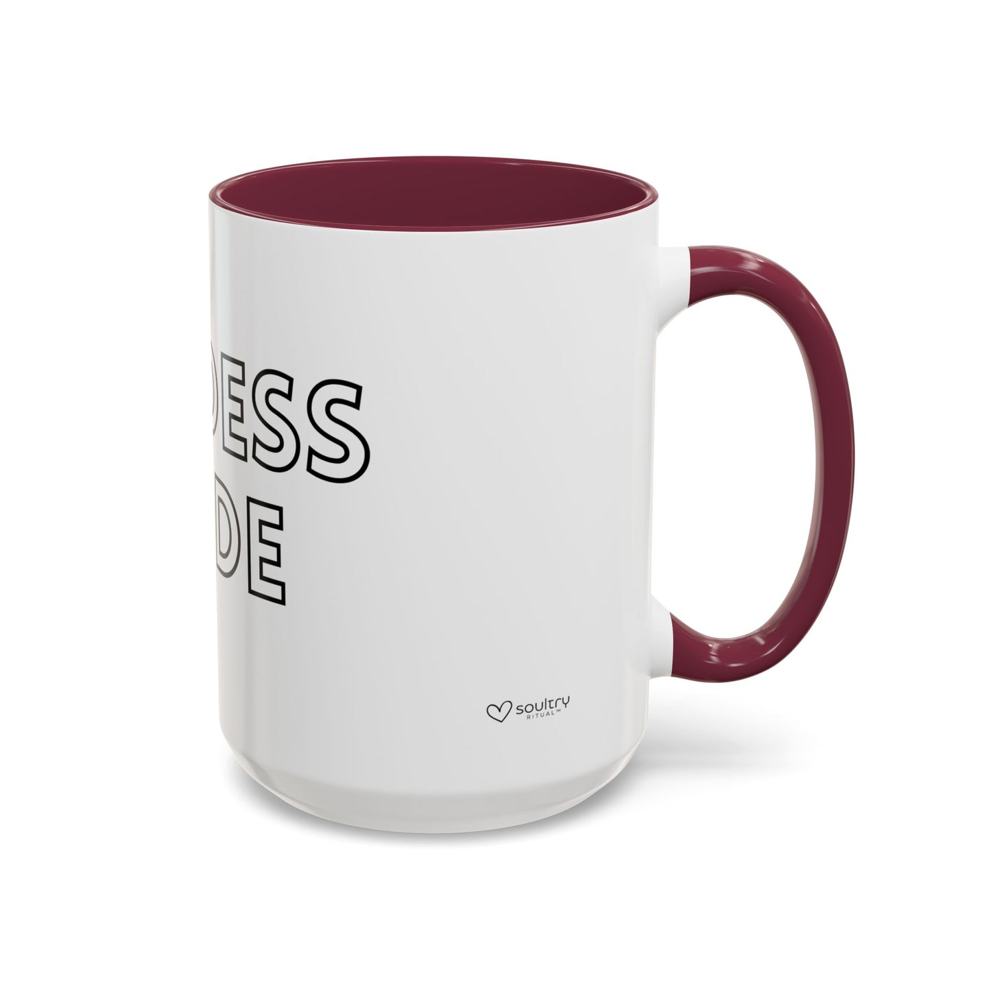 Goddess Mode Colorful Coffee Mug, Motivational Quote Mug, Gift for Her, Daily Inspiration Coffee Cup, Self-Care Mug, Unique Kitchenware