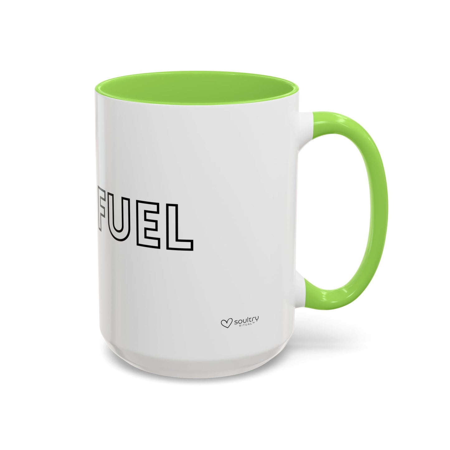 Soul Fuel Mug - Motivational Coffee Cup for Home, Office, Gift, Tea Lovers, Inspirational Drinkware