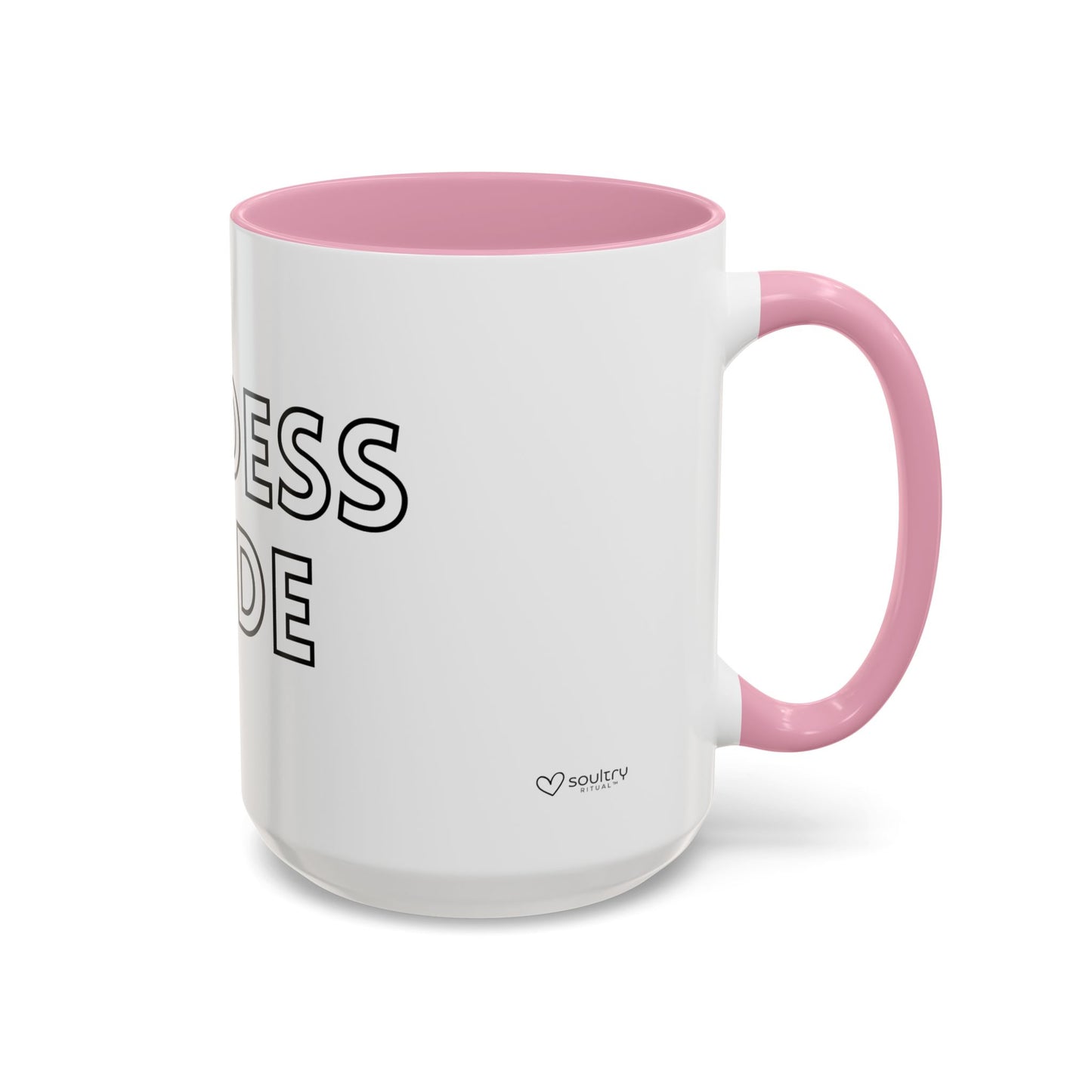 Goddess Mode Colorful Coffee Mug, Motivational Quote Mug, Gift for Her, Daily Inspiration Coffee Cup, Self-Care Mug, Unique Kitchenware