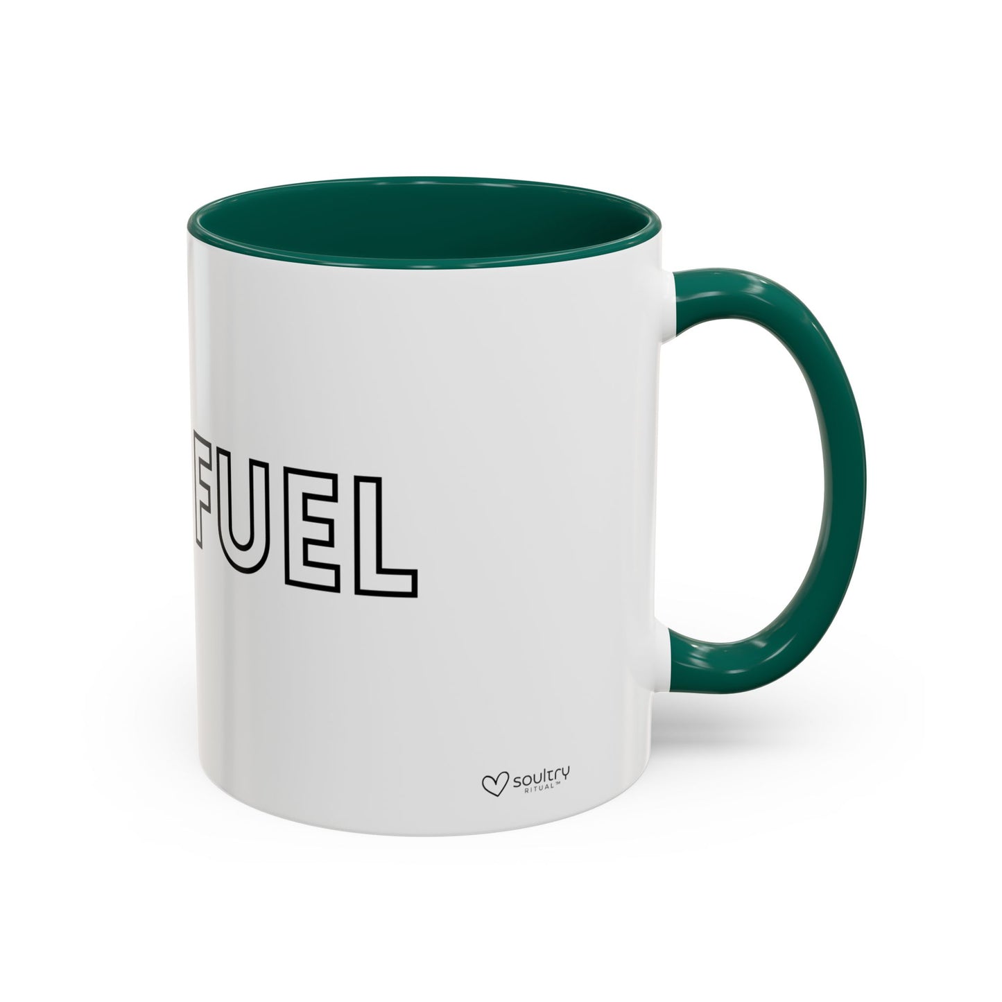 Soul Fuel Mug - Motivational Coffee Cup for Home, Office, Gift, Tea Lovers, Inspirational Drinkware