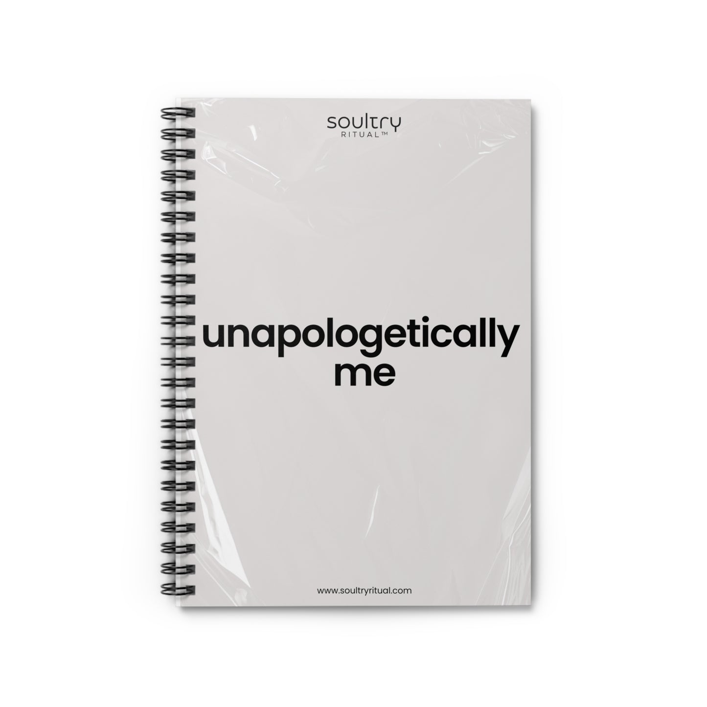 Unapologetically Me Spiral Notebook - Empowering Journal for Self-Expression, Ideal Gift for Writers, Students, and Creatives