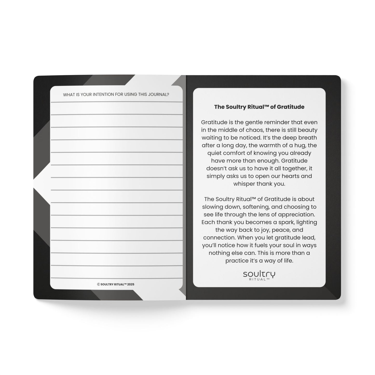 Gratitude Journal - Reflective Writing, Self-Care, Inspirational Quotes, Daily Motivation, Mindfulness Practice