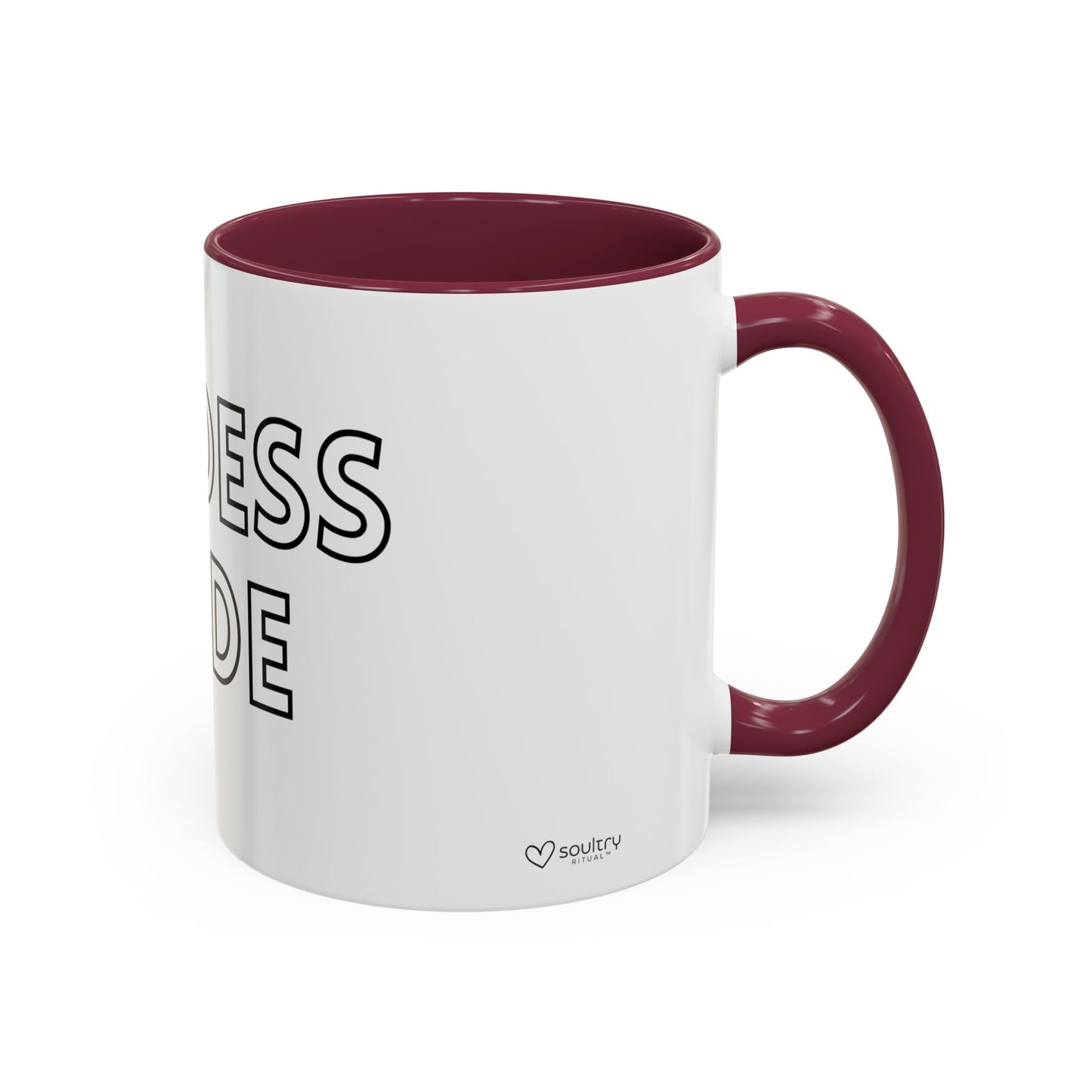 Goddess Mode Colorful Coffee Mug, Motivational Quote Mug, Gift for Her, Daily Inspiration Coffee Cup, Self-Care Mug, Unique Kitchenware