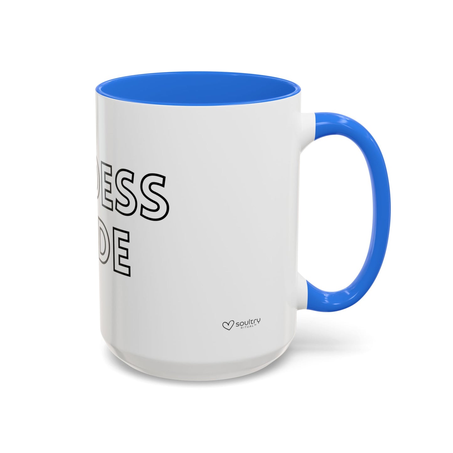 Goddess Mode Colorful Coffee Mug, Motivational Quote Mug, Gift for Her, Daily Inspiration Coffee Cup, Self-Care Mug, Unique Kitchenware