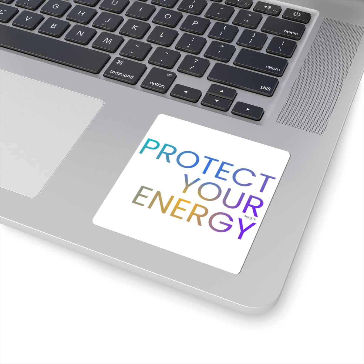 Protect Your Energy Kiss-Cut Stickers | Motivational Vinyl Stickers for Laptops, Water Bottles, Journals, Gift for Positivity Lovers