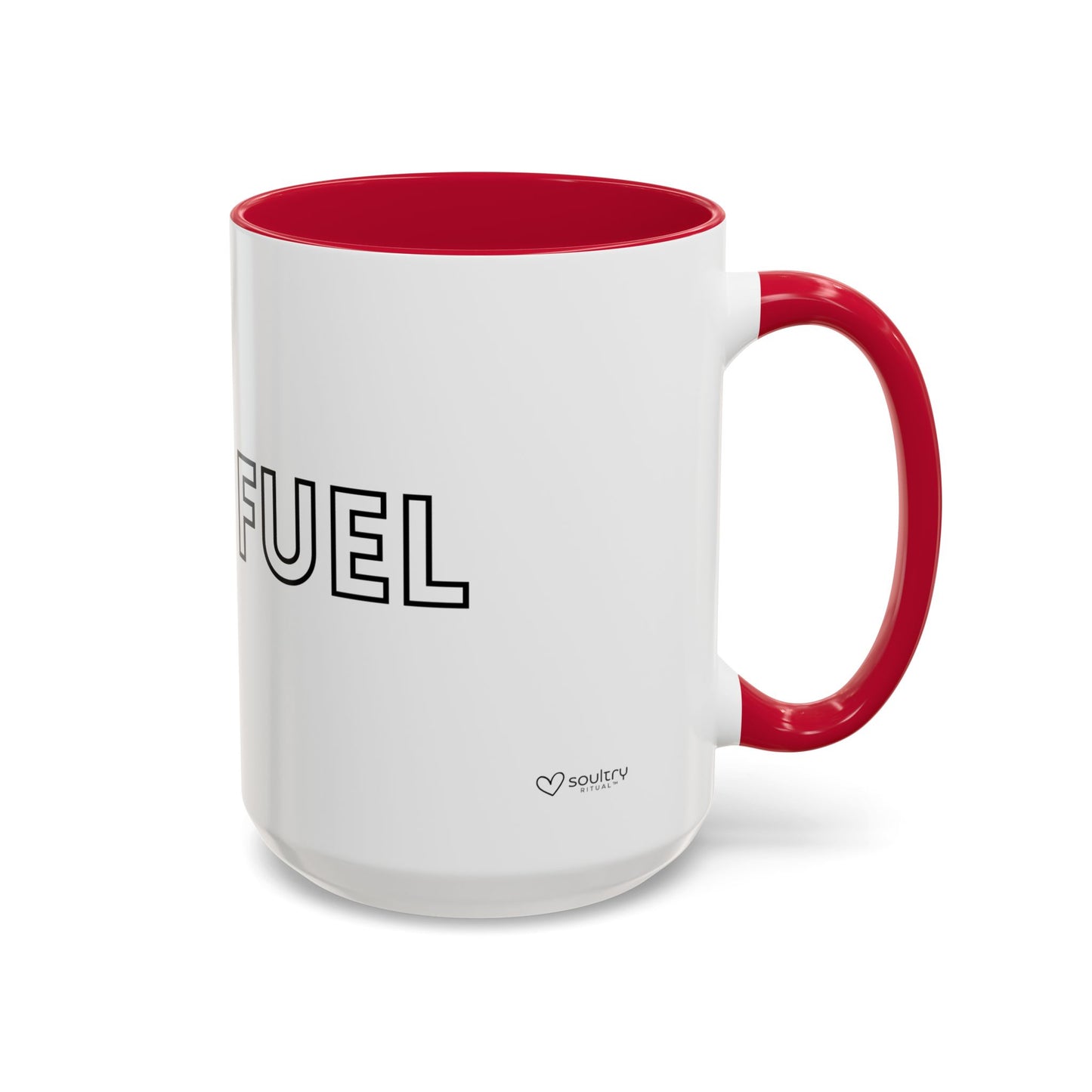 Soul Fuel Mug - Motivational Coffee Cup for Home, Office, Gift, Tea Lovers, Inspirational Drinkware