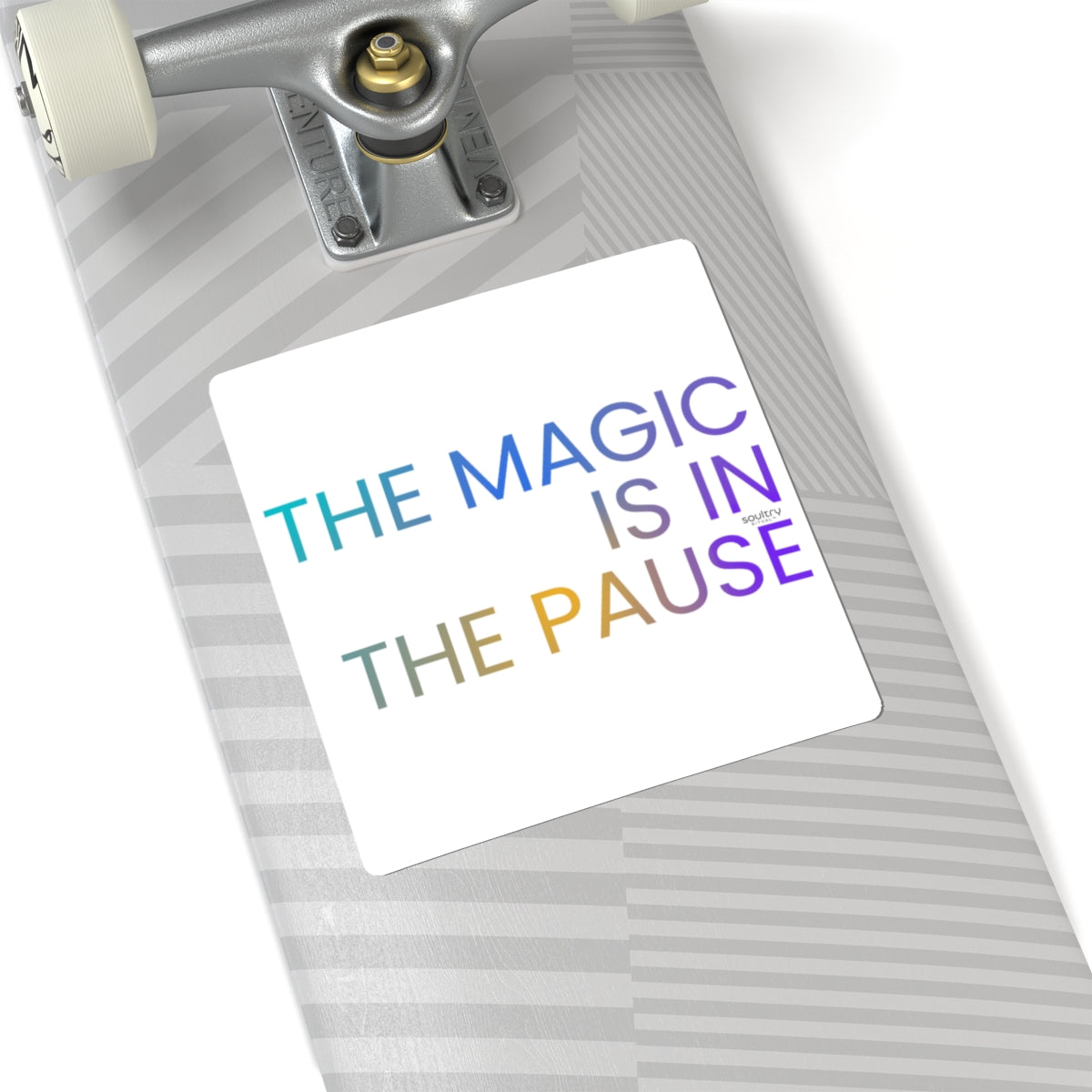The Magic is in the Pause Kiss-Cut Stickers | Inspirational Decor, Planner Stickers, Office Supplies, Gift Ideas, Motivational Art