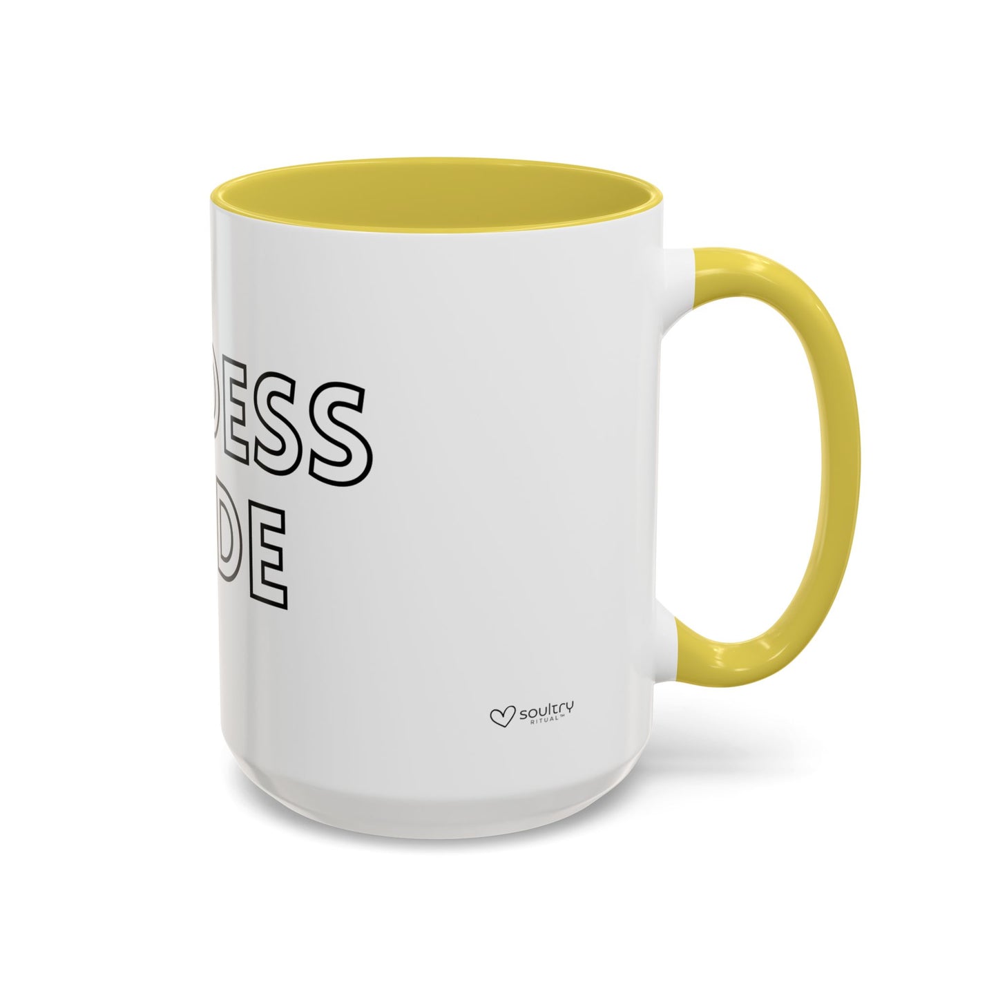 Goddess Mode Colorful Coffee Mug, Motivational Quote Mug, Gift for Her, Daily Inspiration Coffee Cup, Self-Care Mug, Unique Kitchenware