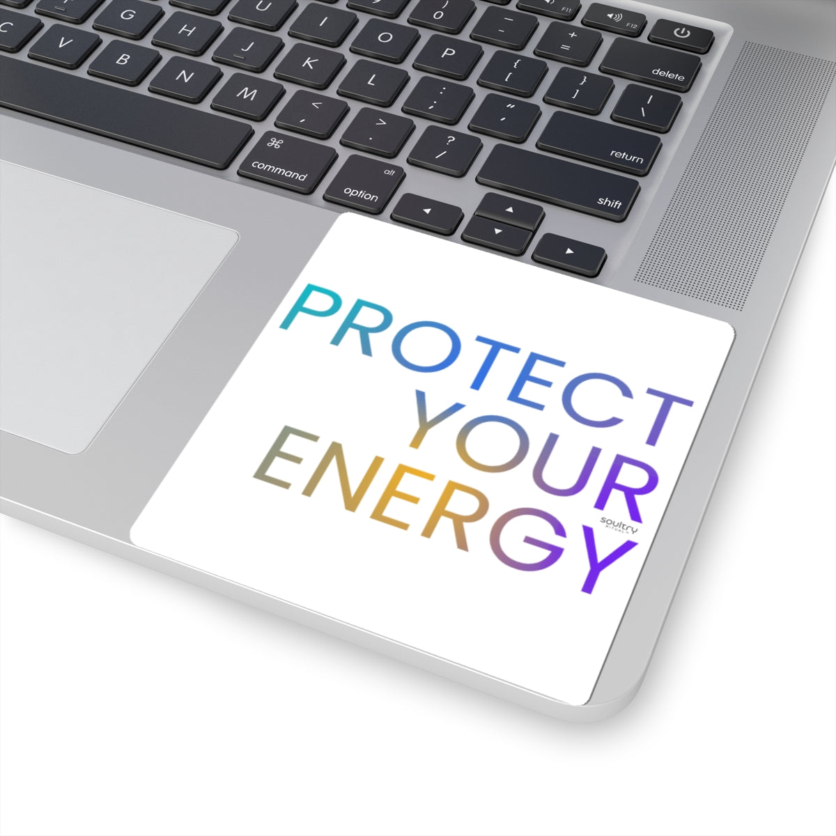 Protect Your Energy Kiss-Cut Stickers | Motivational Vinyl Stickers for Laptops, Water Bottles, Journals, Gift for Positivity Lovers