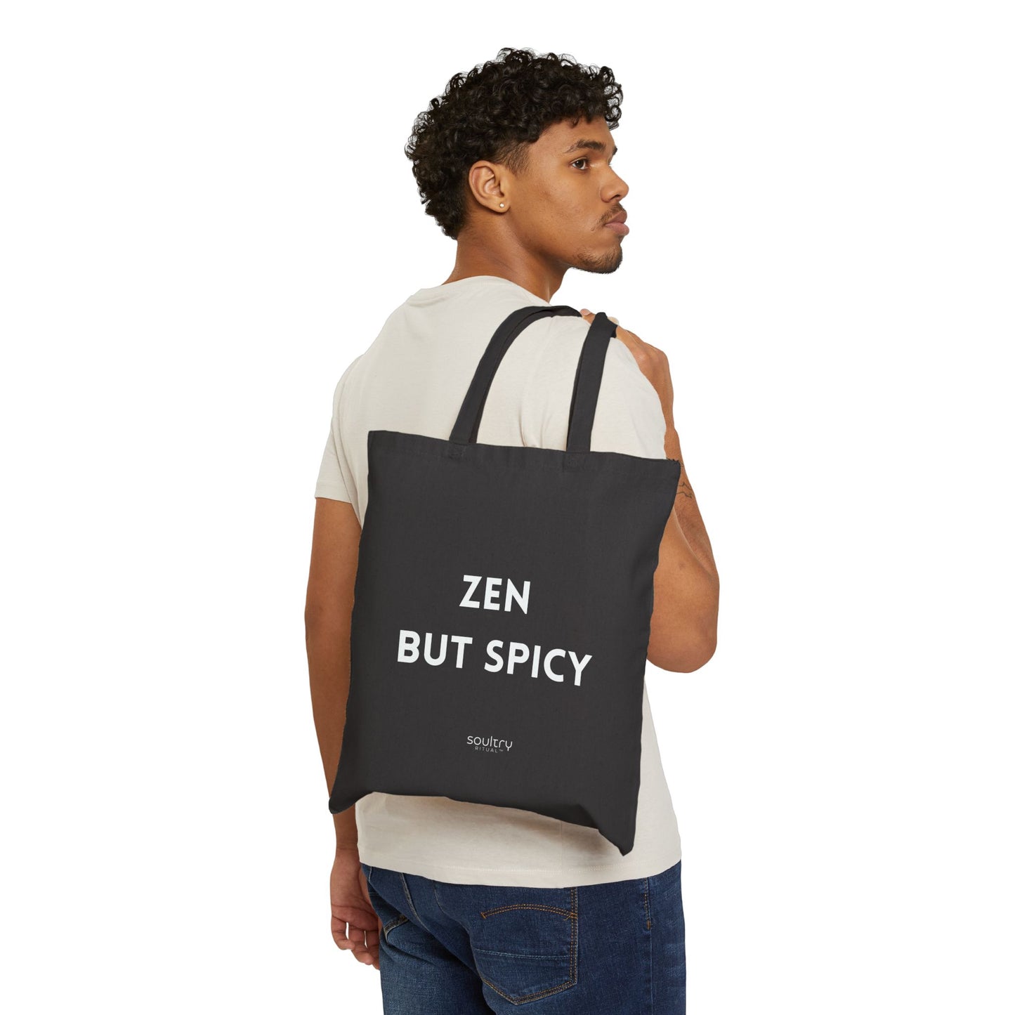 Zen But Spicy Cotton Canvas Tote Bag
