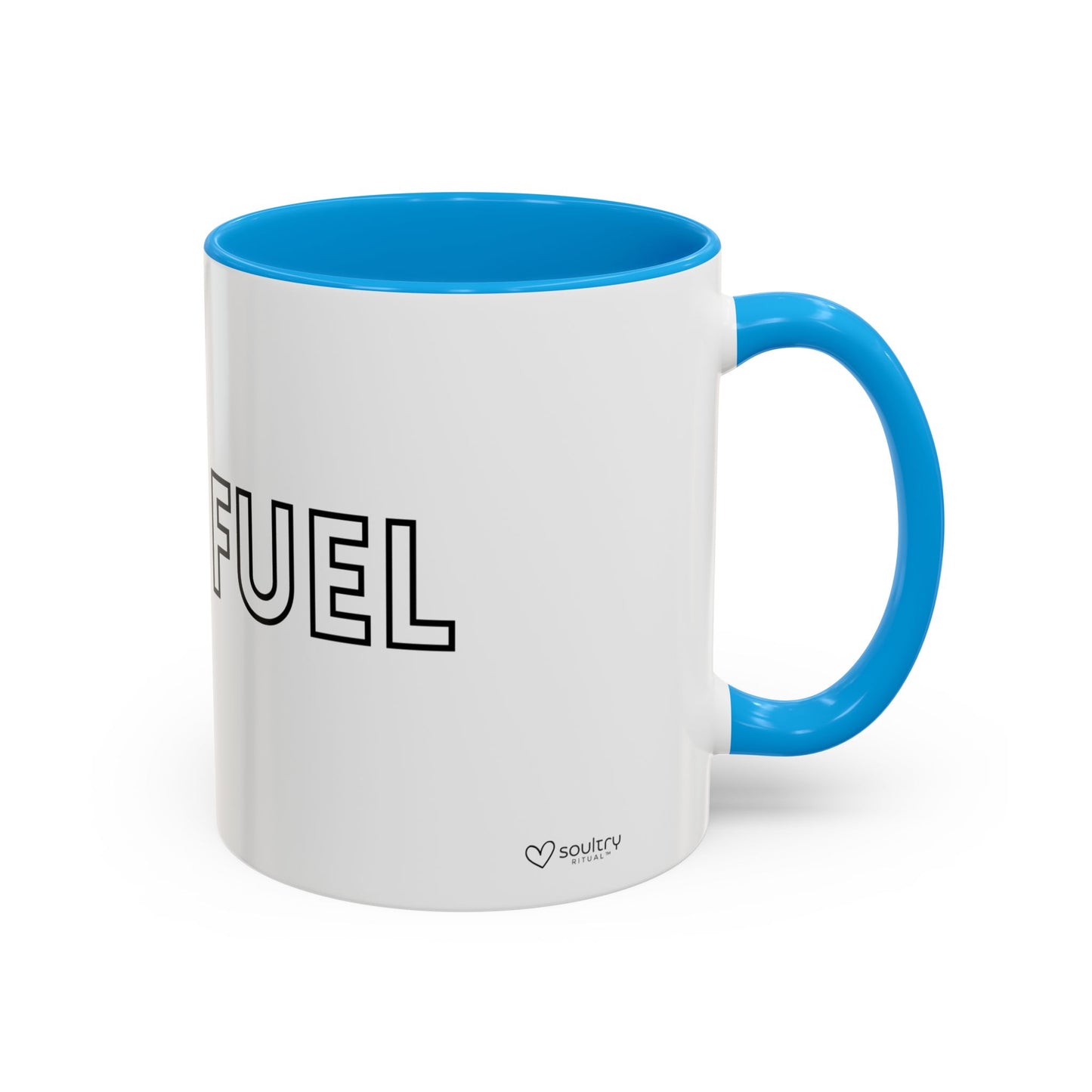 Soul Fuel Mug - Motivational Coffee Cup for Home, Office, Gift, Tea Lovers, Inspirational Drinkware