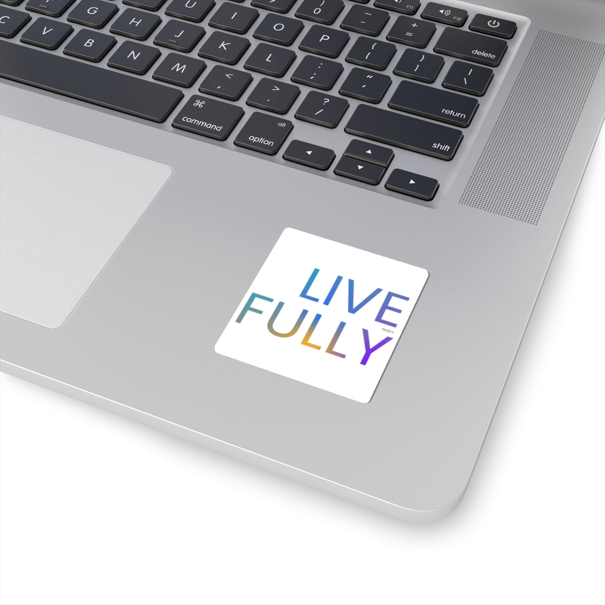 Inspirational Kiss-Cut Stickers | Live Fully Motivational Stickers for Laptops, Journals, Decor, Gifts, Self-Improvement