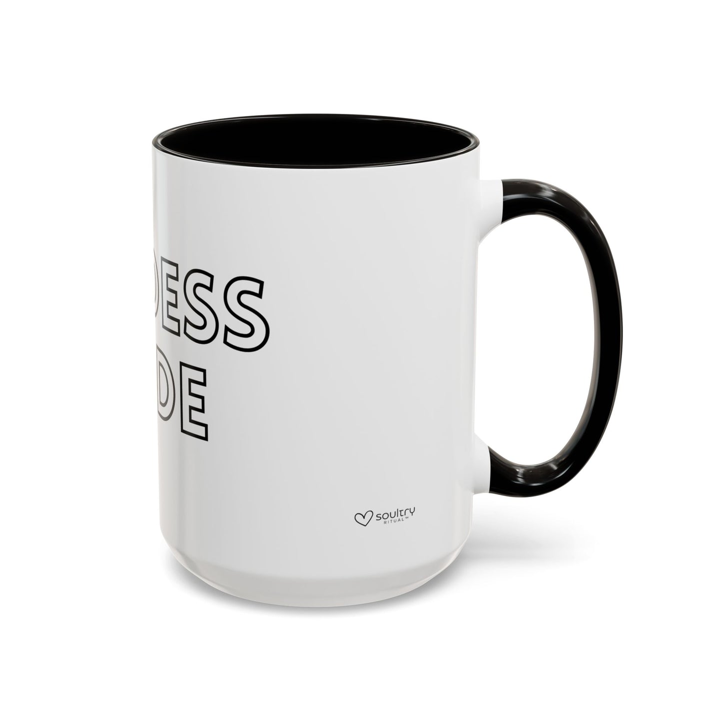 Goddess Mode Colorful Coffee Mug, Motivational Quote Mug, Gift for Her, Daily Inspiration Coffee Cup, Self-Care Mug, Unique Kitchenware