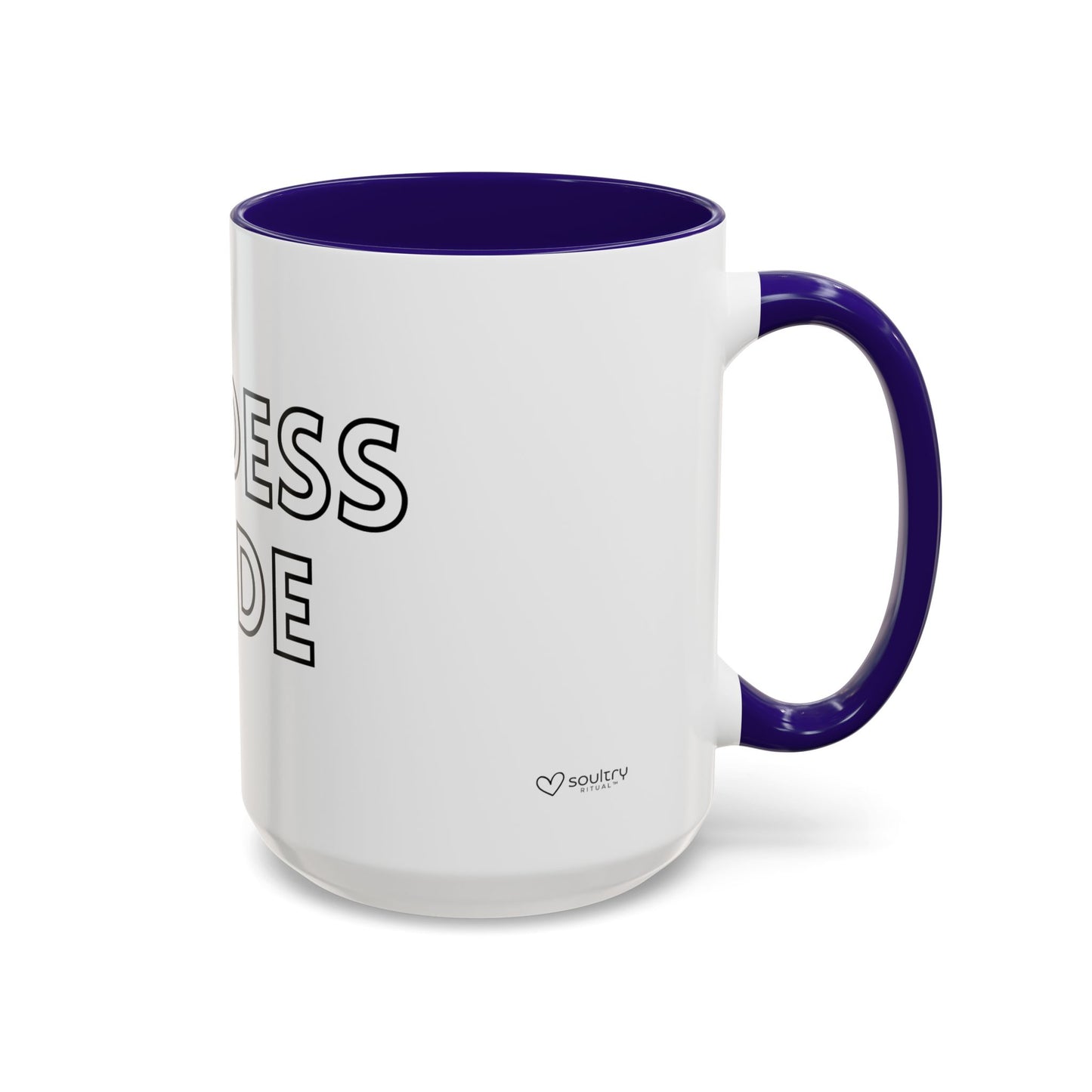 Goddess Mode Colorful Coffee Mug, Motivational Quote Mug, Gift for Her, Daily Inspiration Coffee Cup, Self-Care Mug, Unique Kitchenware