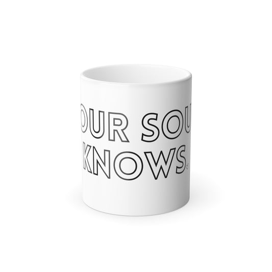 Color Morphing Mug - Inspirational Drinkware, Perfect Gift for Soul Searchers, Coffee Lovers, Unique Nurturing Decor, Thoughtful Art [...]