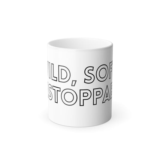 Color Changing Mug - Wild and Soft, Cozy Gift for Coffee Lovers, Fun Home Decor, Unique Birthday Present, Inspirational Drinkware