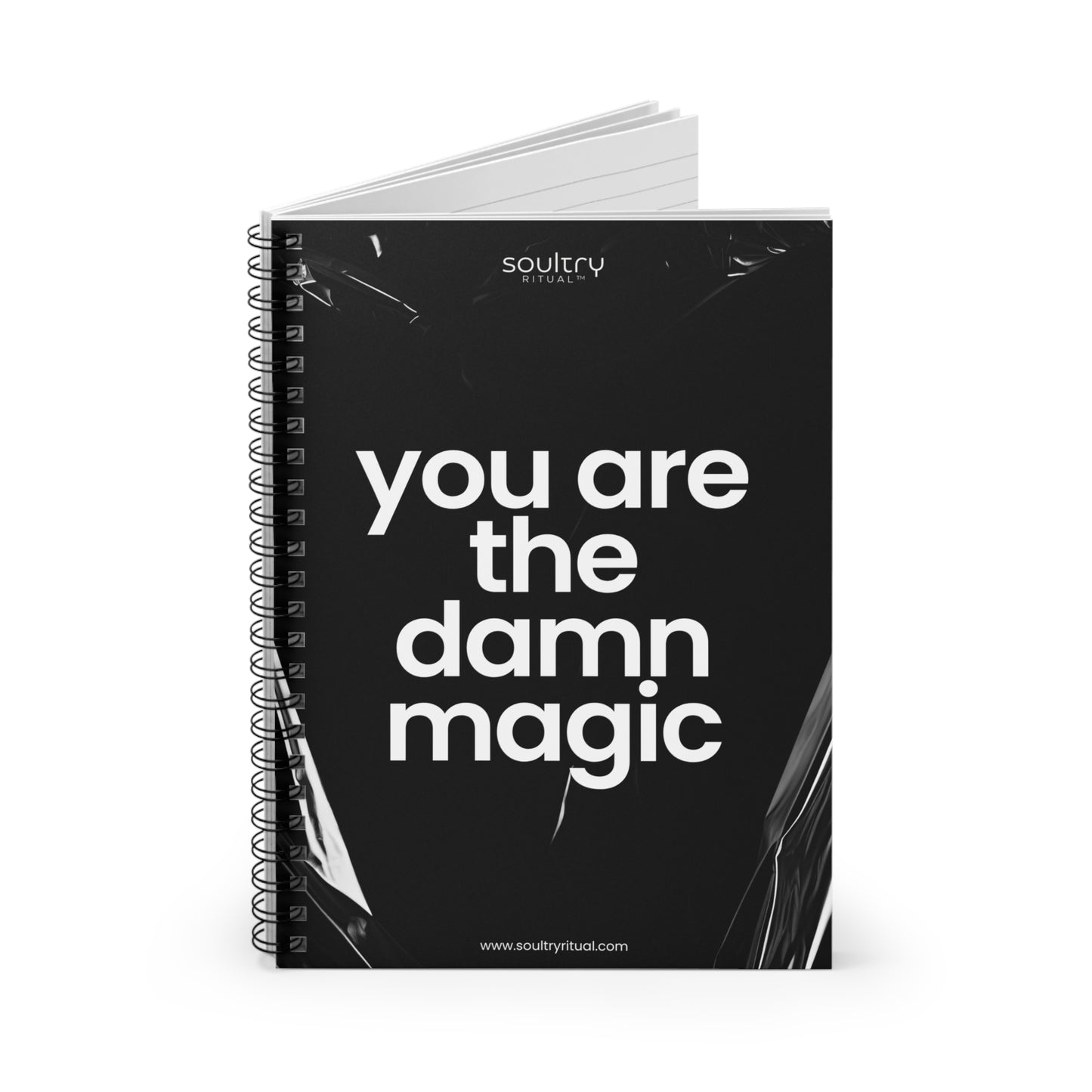 Empowering Spiral Notebook - You Are The Damn Magic, Inspirational Stationery, Journal for Self-Discovery, Gift for Creative Souls, [...]
