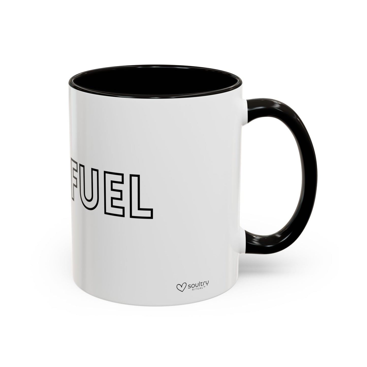 Soul Fuel Mug - Motivational Coffee Cup for Home, Office, Gift, Tea Lovers, Inspirational Drinkware