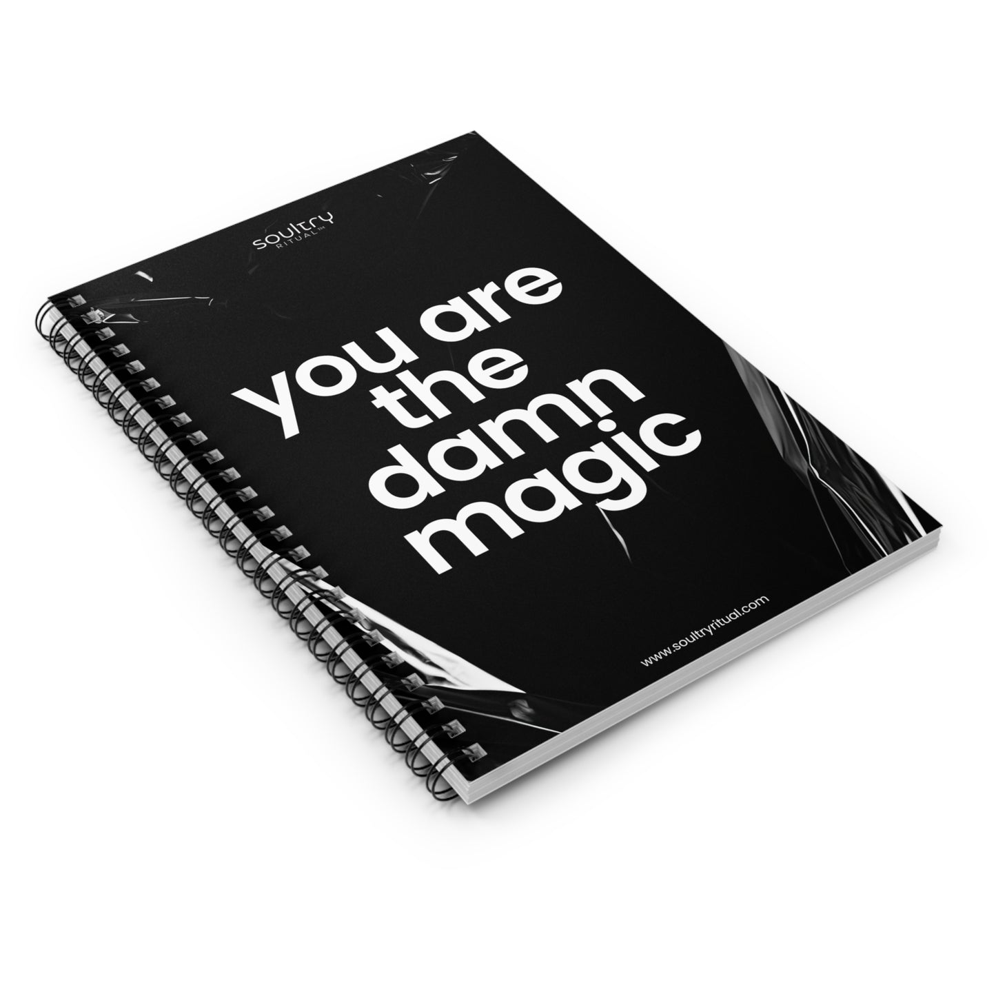 Empowering Spiral Notebook - You Are The Damn Magic, Inspirational Stationery, Journal for Self-Discovery, Gift for Creative Souls, [...]