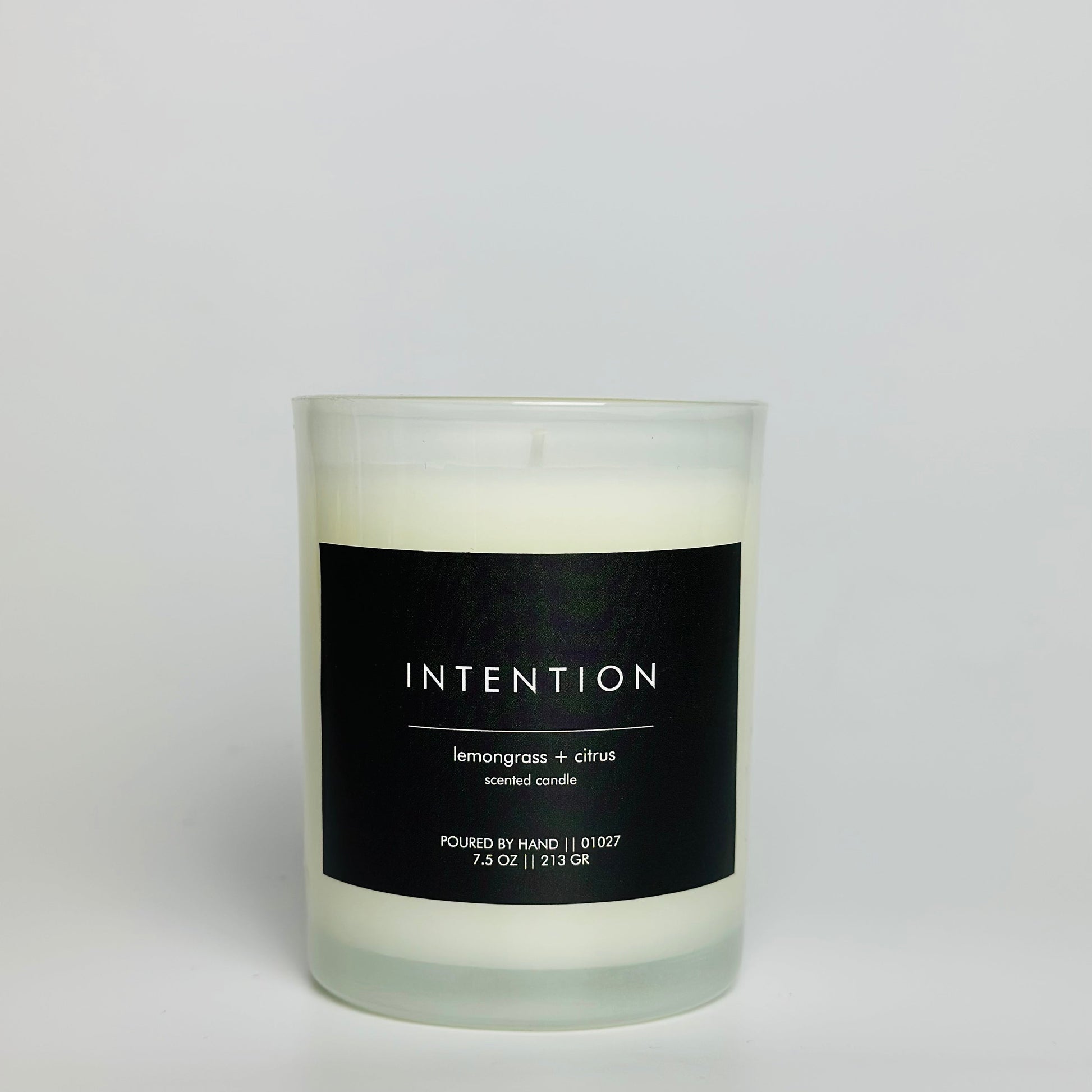 intention candle lemongrass and citrus by loft81 home