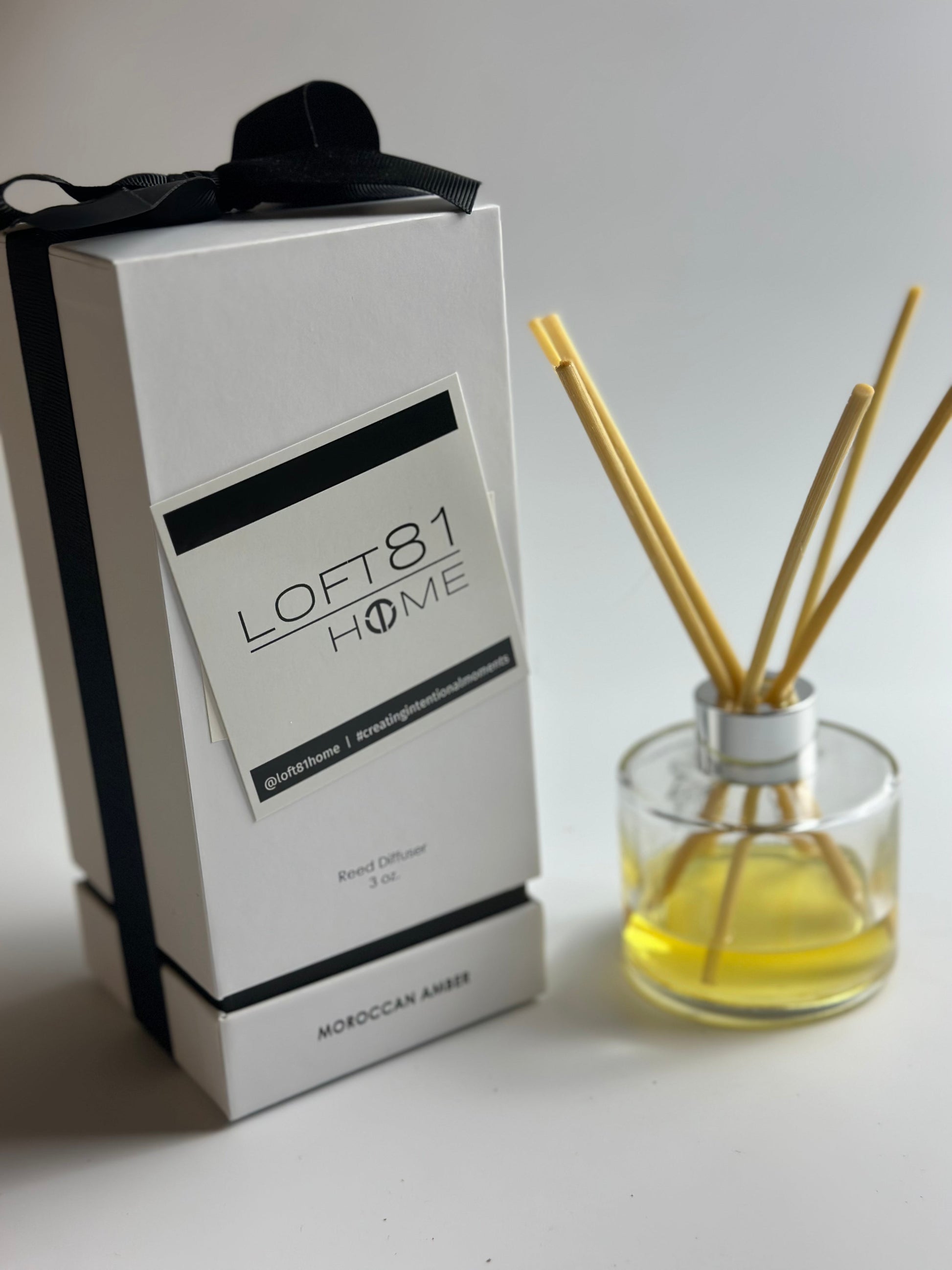 Reed Diffuser | Moroccan Amber - FINAL SALE - Loft81 Home